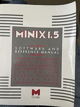 MINIX 1.5 REFERENCE MANUAL