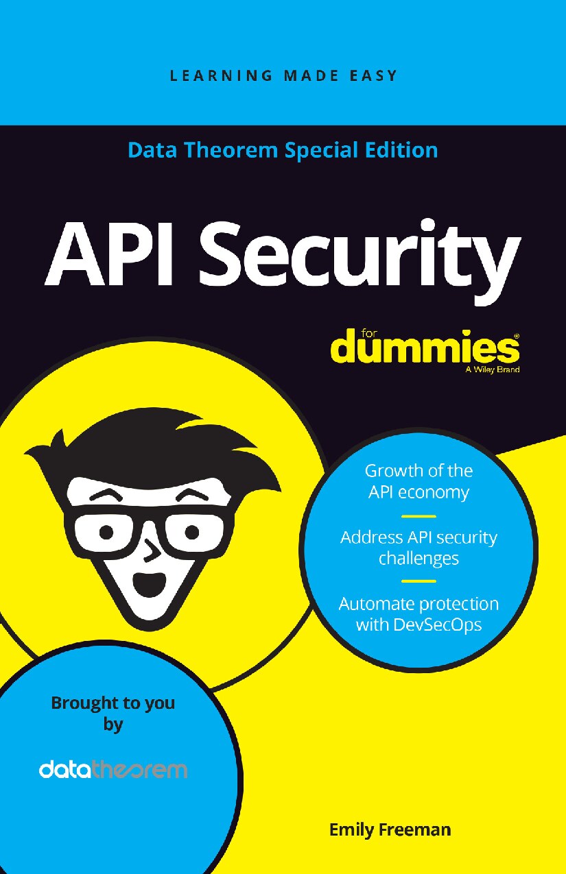 API Security For Dummies®, Data Theorem Special Edition
